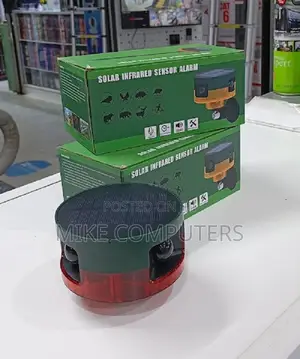 Solar Outdoor Motion Sensor Alarm-Dog Barking Gunshot Sound