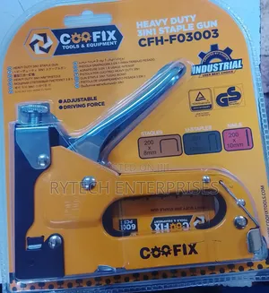 Coofix 3 in 1 Manual Staple Gun With 600staple Pins