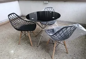 Prestige Black Round Dining Set