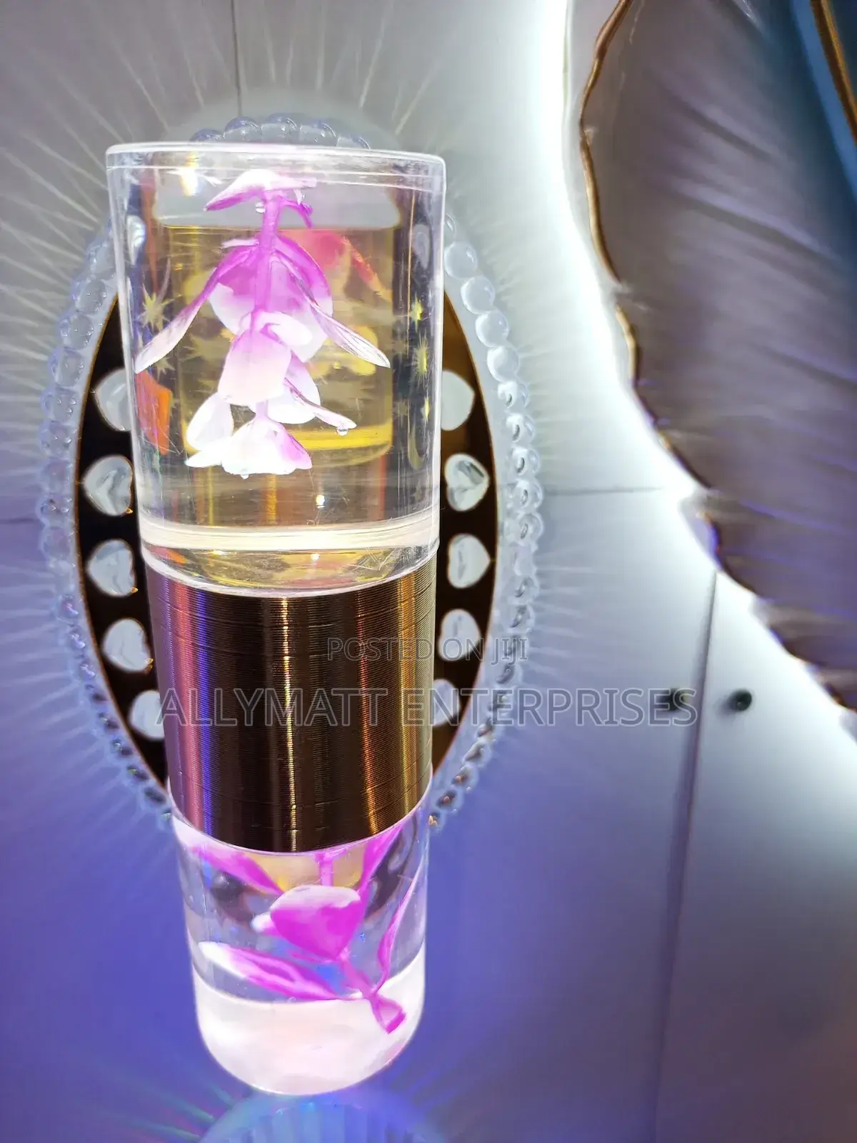 Purple Led Wall Light