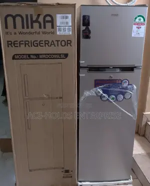 Mika 168 Litres 2 Door - Top Freezer Fridge (2 Stars)