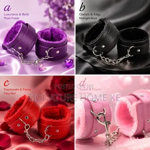 Sexy Fluffy Adult Bandage Cuffs