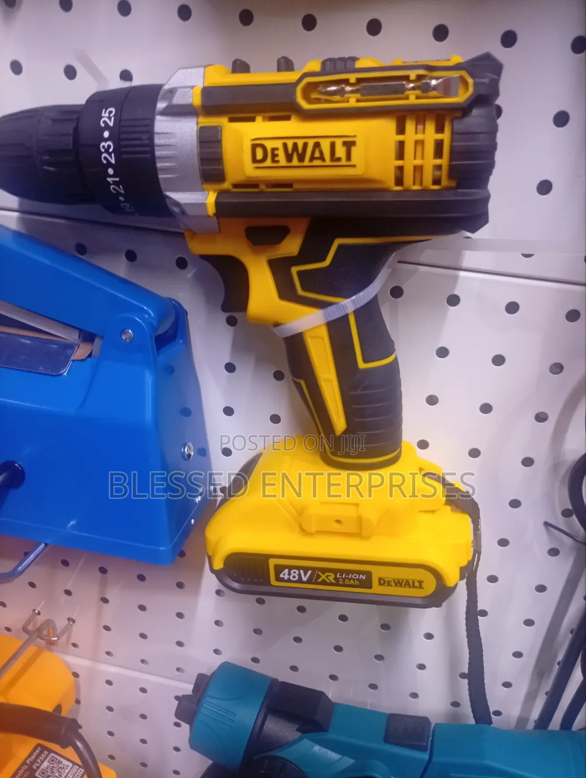 48 Volt Dewalt Drill Set Machine Cordless Drill