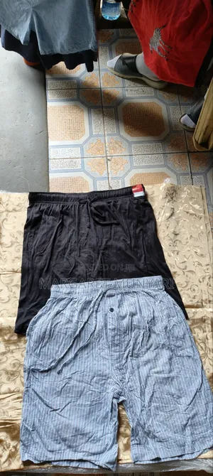Checked Shorts and Cotton