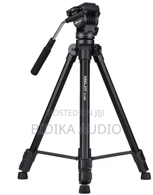Kingjoy Vt-1500 Heavy Duty Camera Tripod With Fluid Pan Drag Head