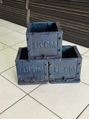 150x150x150mm Concrete Testing Cube Moulds (Cast Iron)