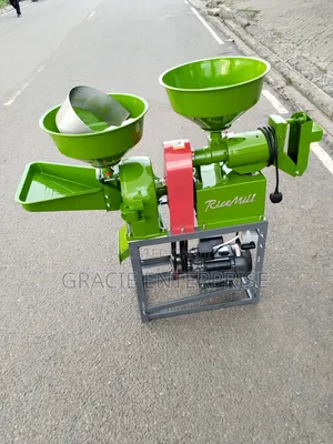 2-in-1 Combined Rice Mill and Grain/Flour Crusher Machine