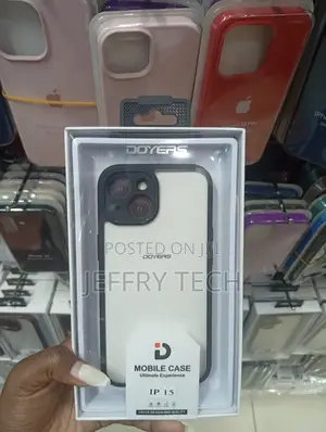 iPhone 15 Semi-Transparent Cover