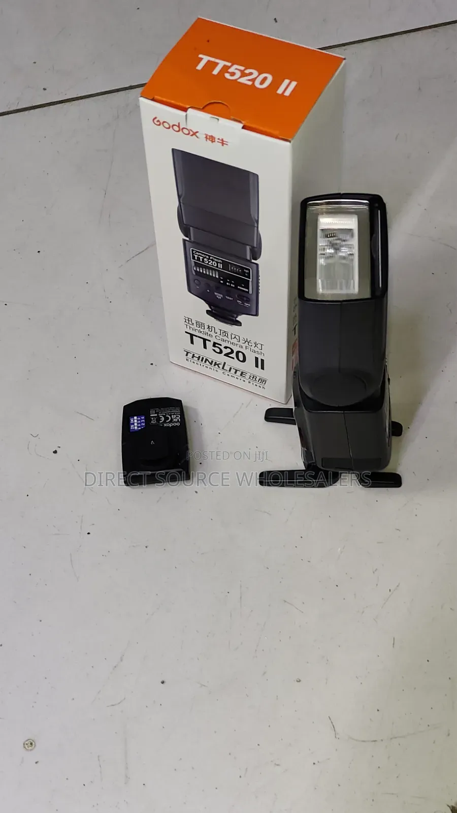 Original Godox Tt520 Flash With Trigger for DSLR Cameras