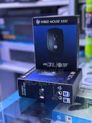 Hp X500 - Wired Usb Mouse for Windows Pc Desktop, Laptop