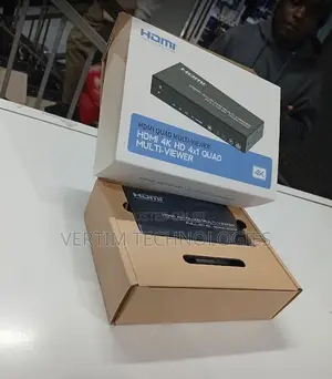 Hdmi Switch 4x1 Quad Multiviewer With Ir Remote