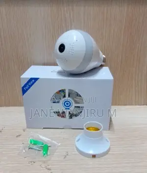 V380 Panoramic CCTV Bulb Camera – Full Hd