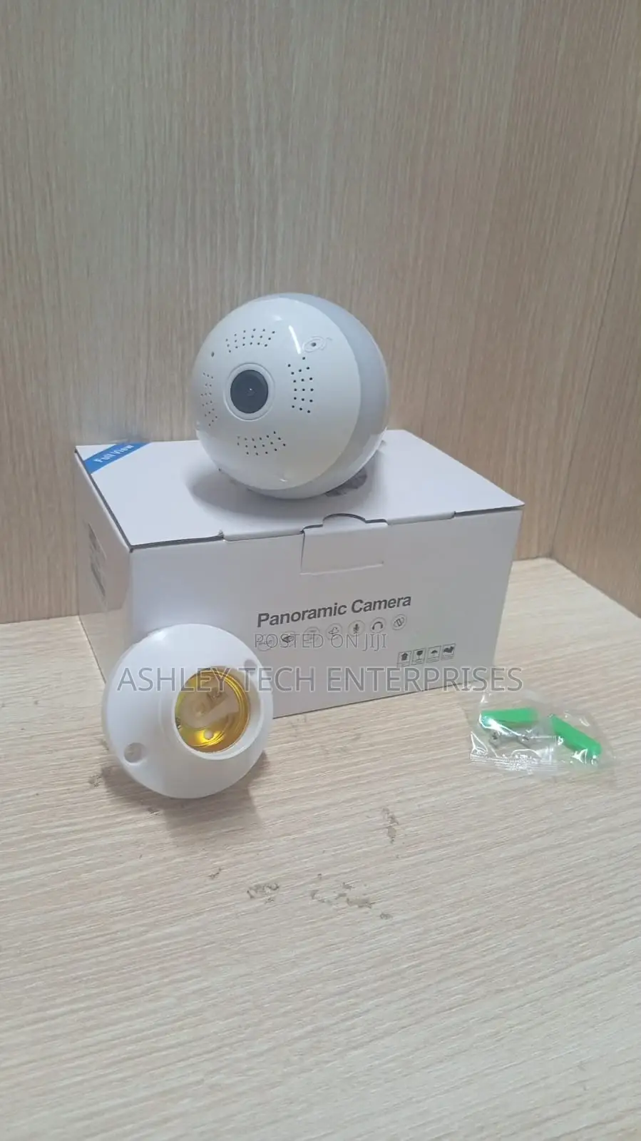 Smart 360° Panoramic Wifi CCTV Camera – Hd 1080p
