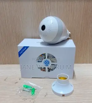 V380 Wifi Bulb Camera With Two-Way Talk