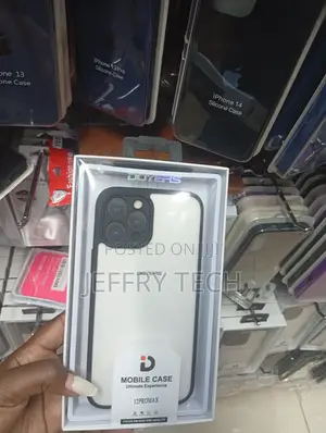 iPhone 14 Pro Semi-Transparent, Frosted Matte Back Cover