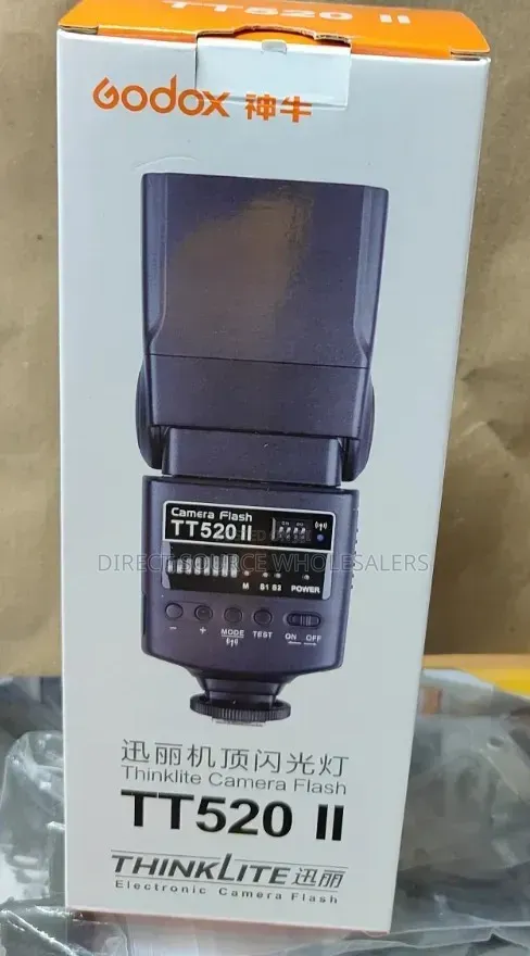 Professional Studio Speedlitegodox Tt520 Ii Flash With Triggerportable