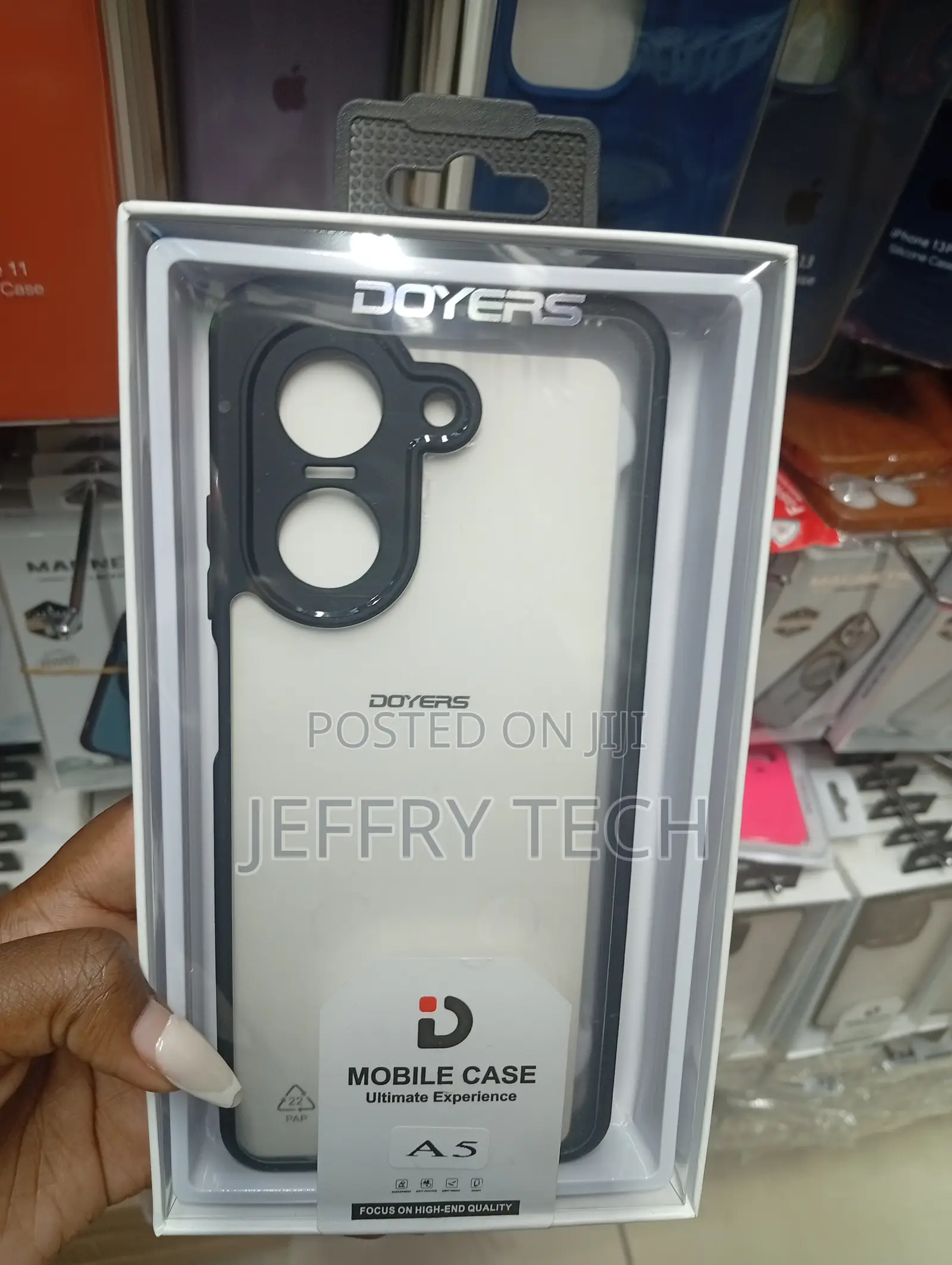 Samsung Galaxy A15 Semi-Matte Plastic Case