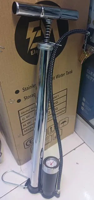 Foot Pump With Gauge