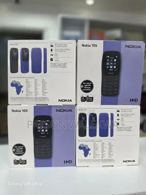 New Nokia 105 Black