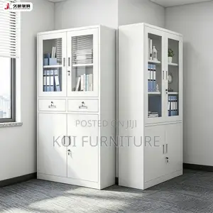 Office Cabinet : Bostone White Steel Office Storage Cabinets