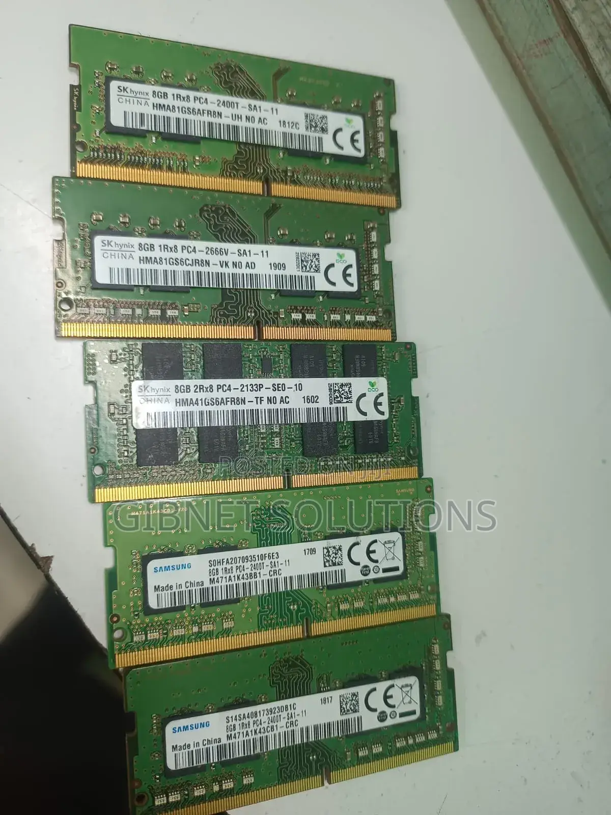 Laptop Memory Rams 8gb Pc4