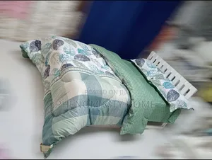 Grey Binded Quality Pure Cotton Duvet Set
