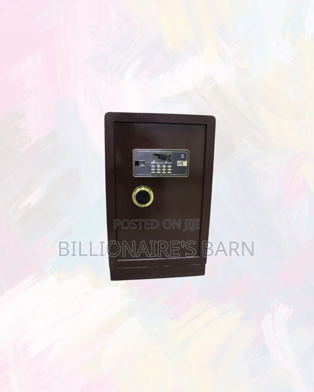 Durable Fireproof Biometric Safe Programmable Keypad And Dual Alarm