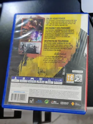 Ps4 Second Son Used Game