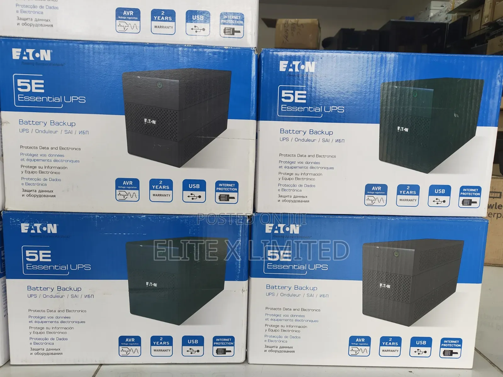Eaton 5e 650i Usb 650va Ups