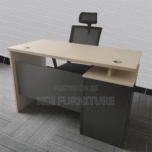 Office Desk : Melbourne 1.2m Modern, Two-Tone Office Desk