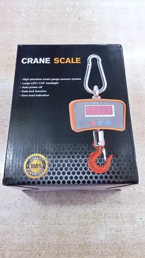Digital 500kgs Crane Scale - Rechargeable