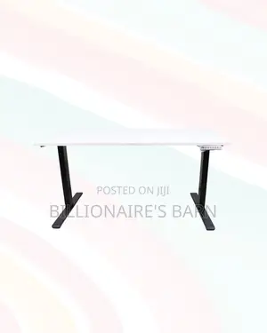 Modern Dual Motor Electric Standing Desk Heavy Duty Dual Monitor