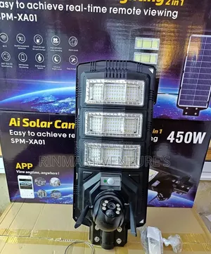 Solar Street Light With Camera