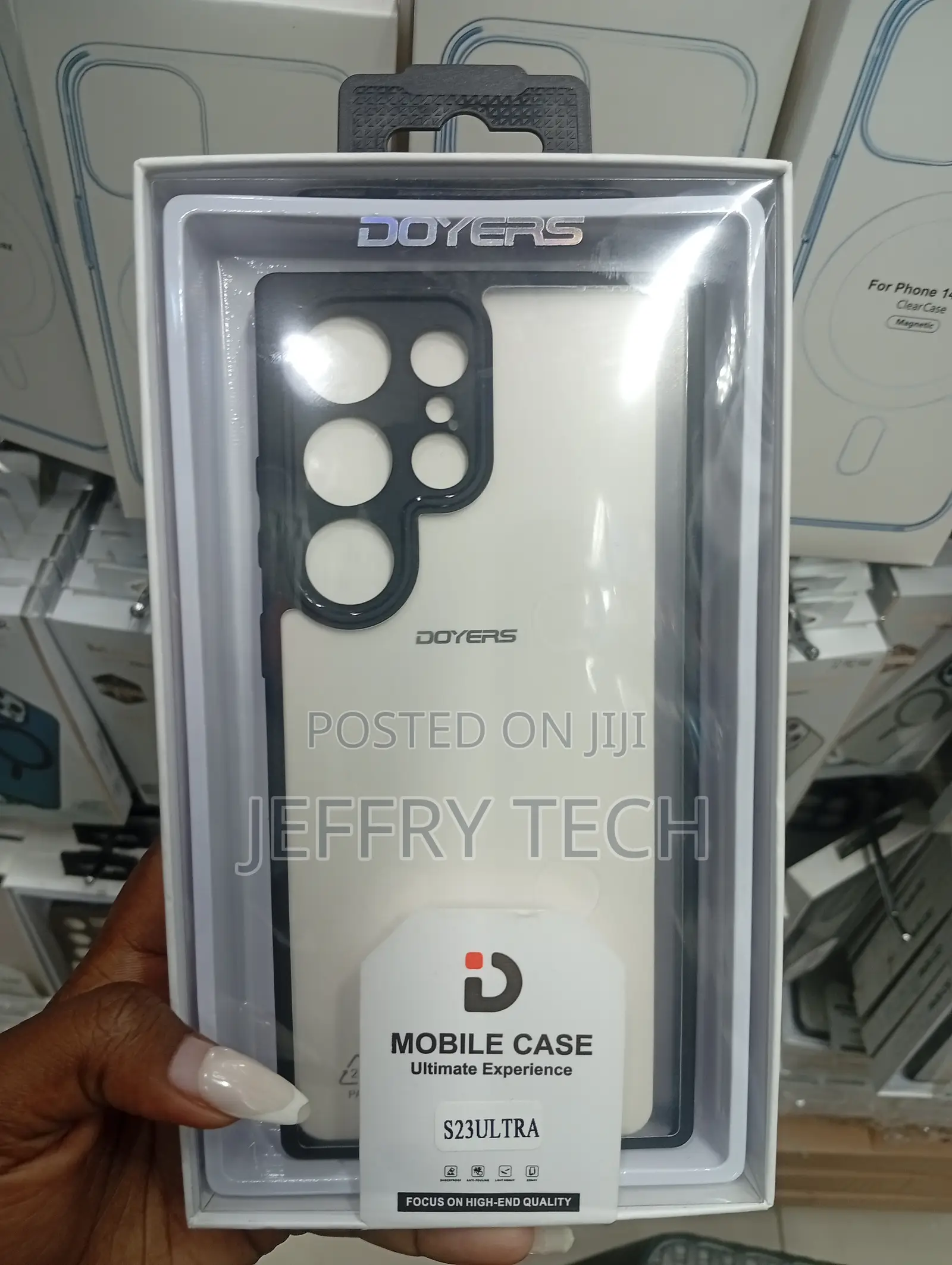 Samsung Galaxy S23 Ultra Flexible Matte Bumper Frame