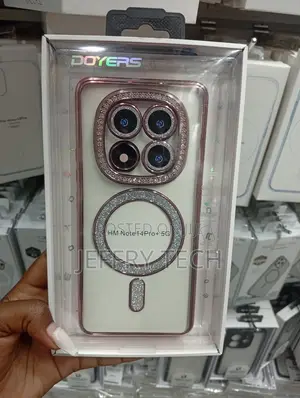 Redmi Note 14 Pro+ Rose Gold Metallic Plating Cover