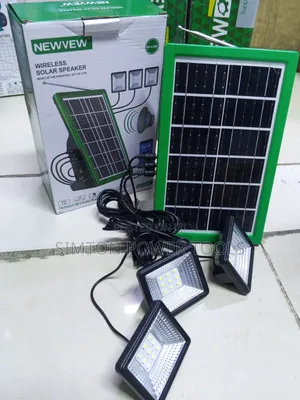 Newview Wireless Solar Speaker