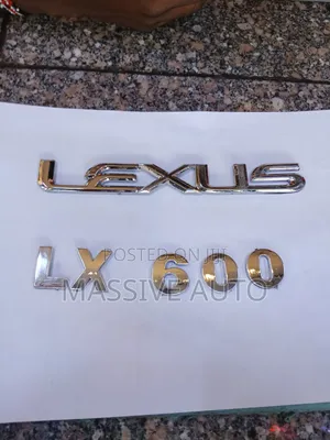 Lexus / Lx 600 Emblem Logos/ Lexus Logo