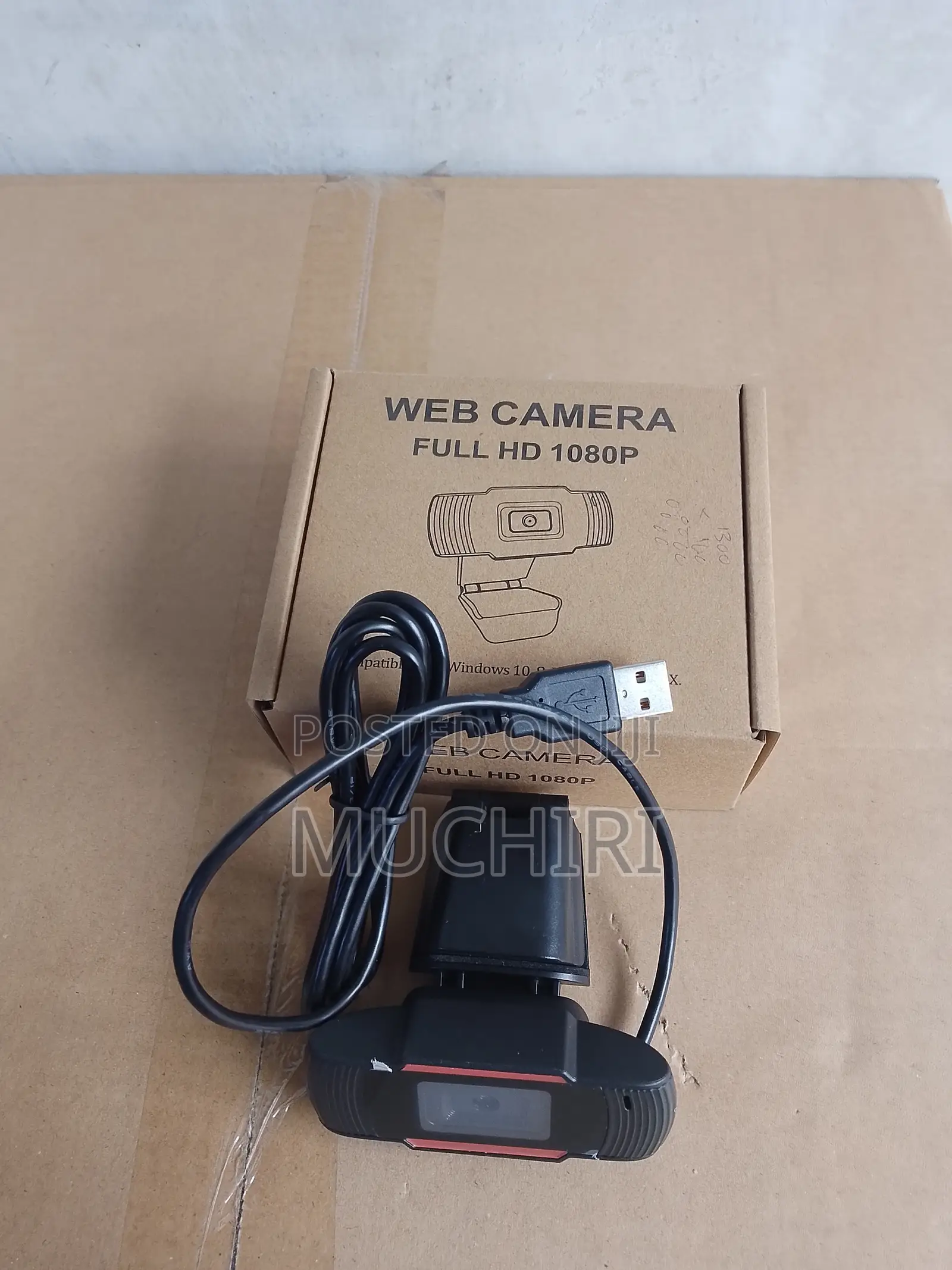 Usb 1080p Webcam With Built-in Mic