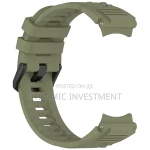 Amazfit T-Rex 3 Pro Silicone Strap/Band Dark Green)