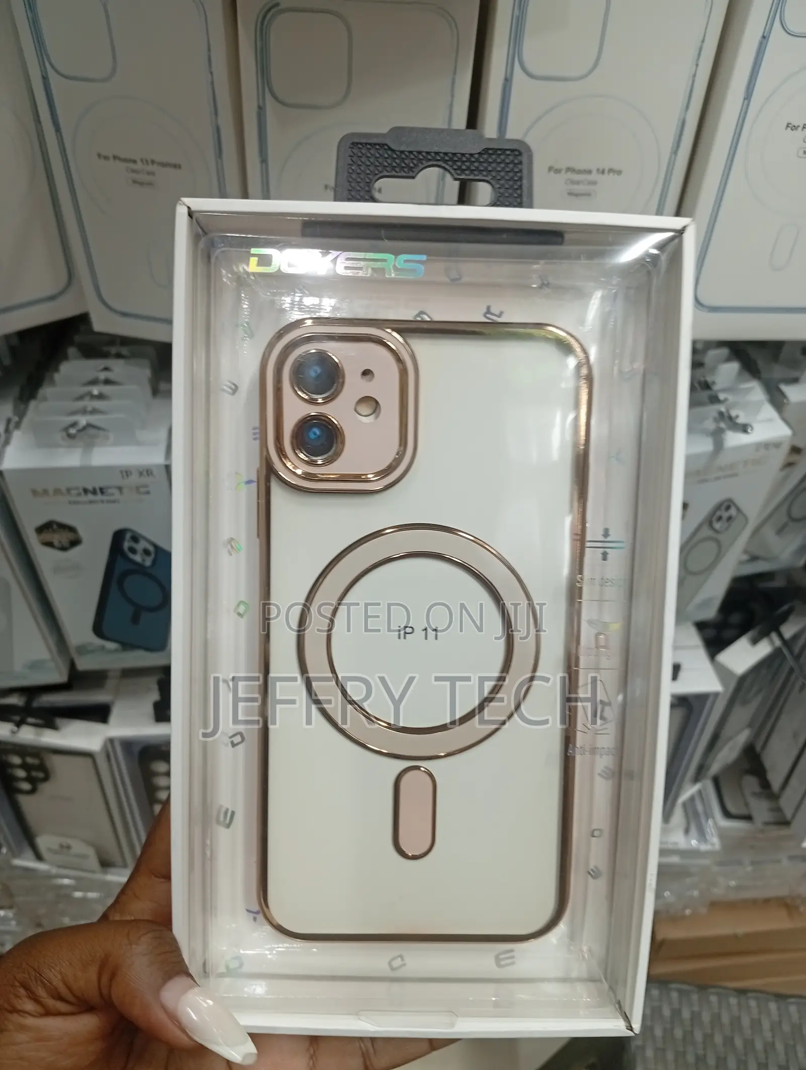 iPhone 11 Electroplated Clear Case