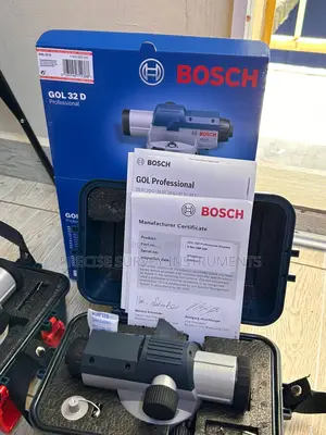 Bosch Gol 32d Levelling Equipment for Engineering Applications