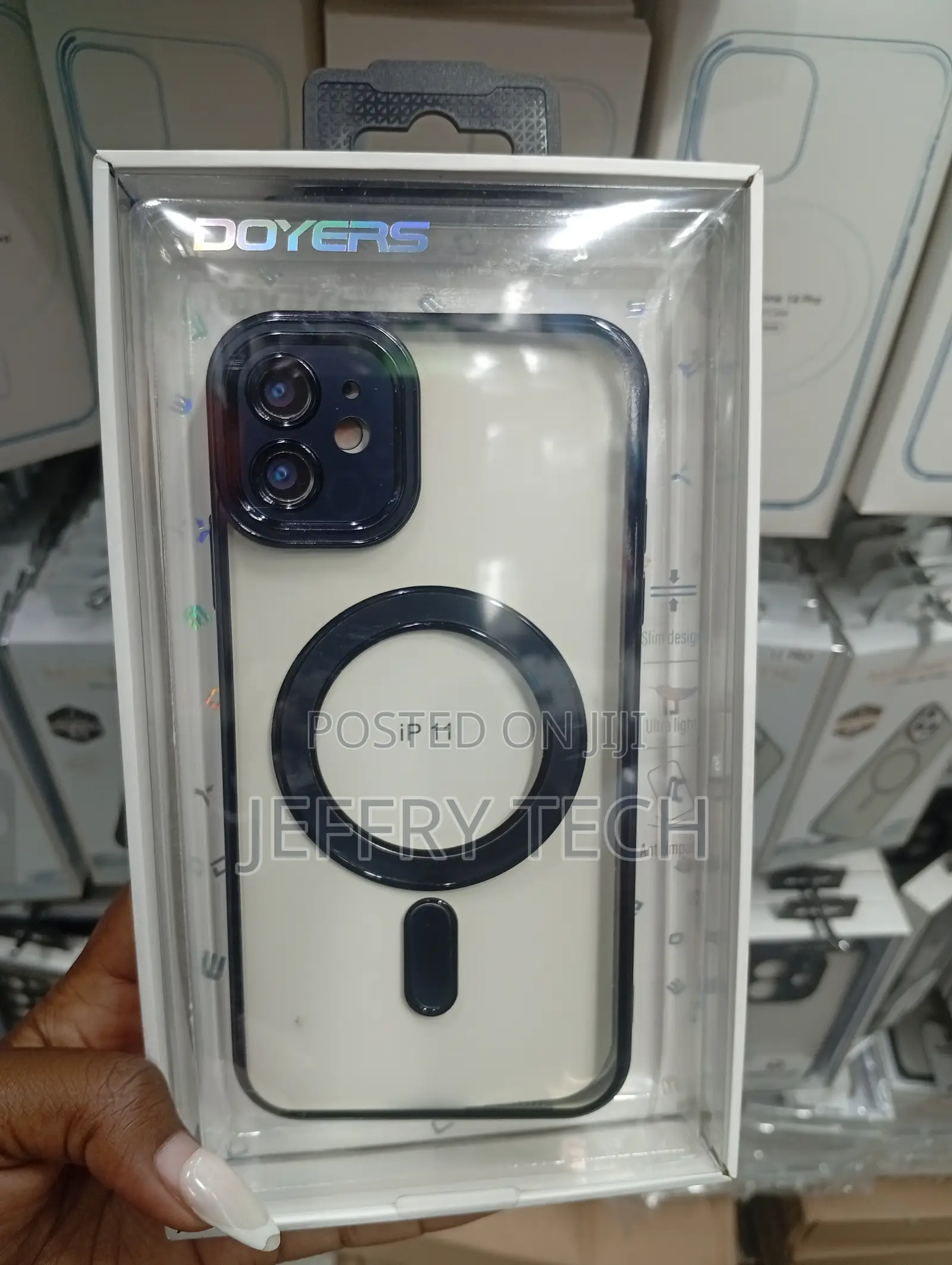 iPhone 11 Clear Back Panel Case
