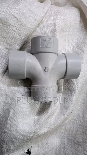 2-Inch PVC Cross Tee Pipe Fitting