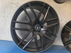Size 21 Mercedes Benz Rims Black