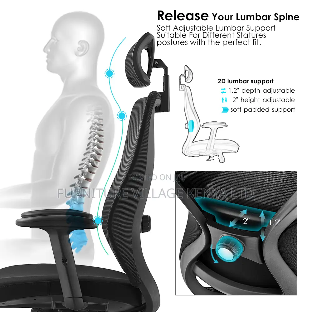 Executive Swivel Ergonomic Boss Task Chair