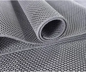 Grey Perforated Carpet Perfect for Floor