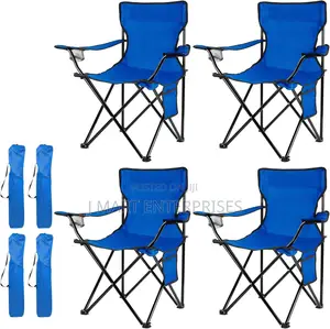 4pack Folding Camping Chairs-Chair for Beach, Lawn, Outdoor Sports