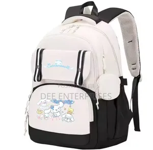 Cinnamonoll Large Capacity Cartoon Backpack. Breathable Schoolbags