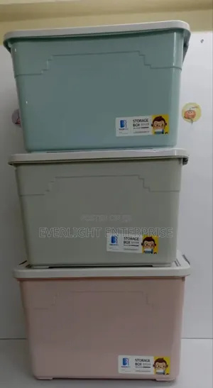 *Stackable Storage Box With Wheels
