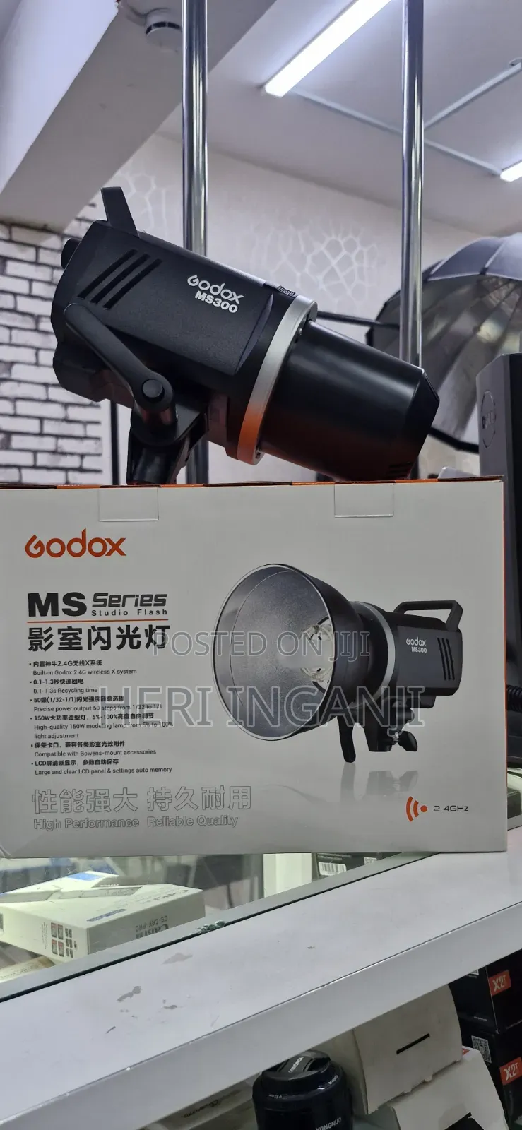 Godox Ms 300 Strobe Light